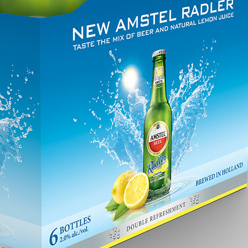 Design Amstel Radler six pack