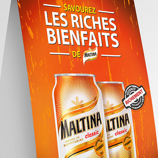 Maltina POSM