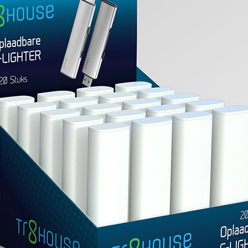 Packaging Tr8house E-lighters