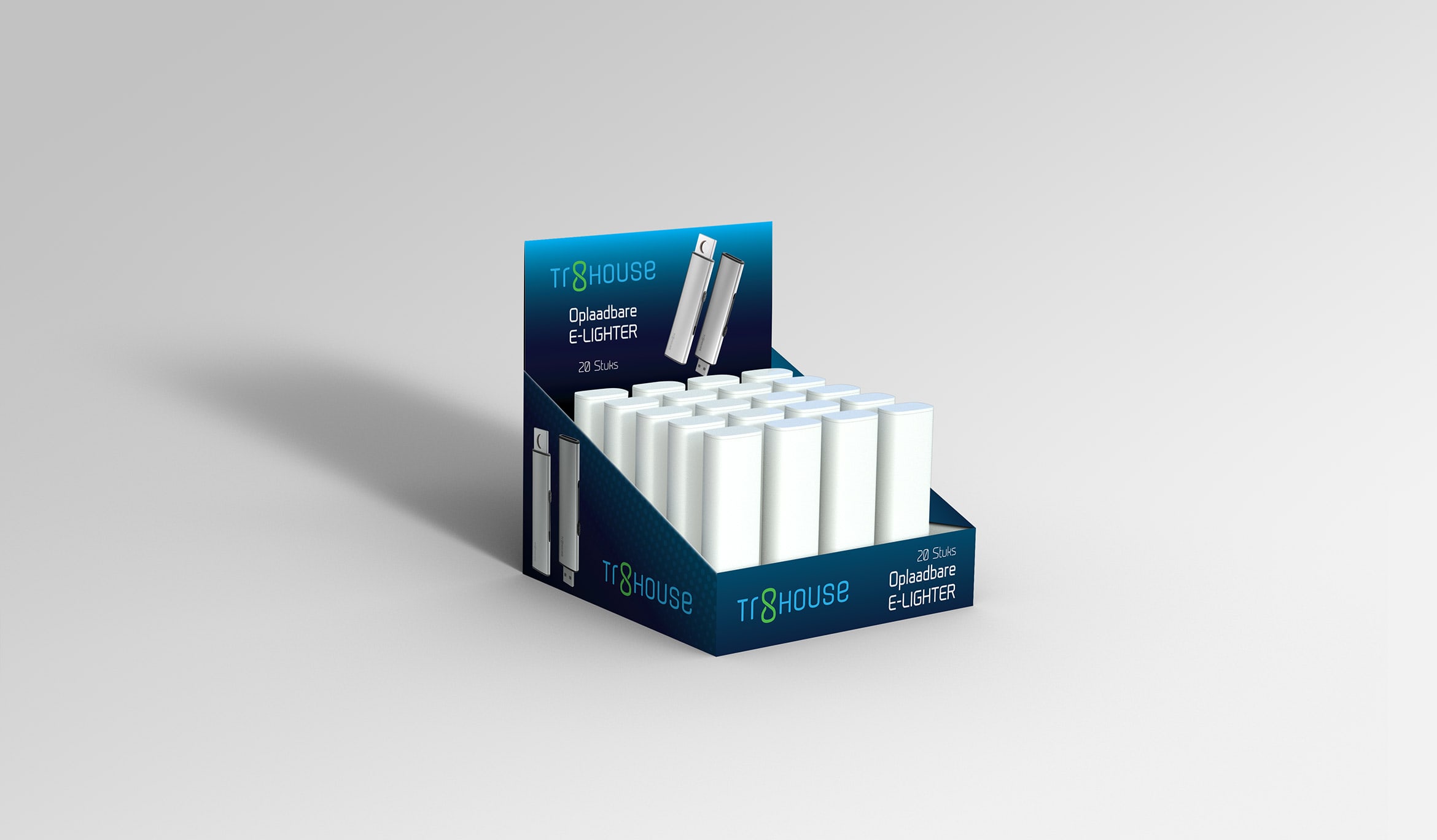 Packaging Tr8house E-lighters