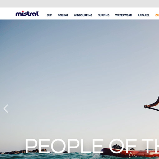 Mistral: Digital Redesign for a Watersports Icon
